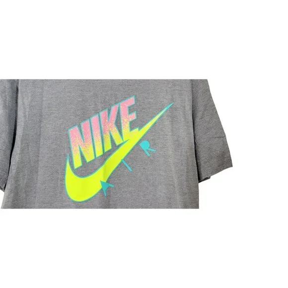 Nike Air T Shirts Neon Swoosh and Rare Air Japan Orange, Two Shirts, Size Large - Picture 7 of 8